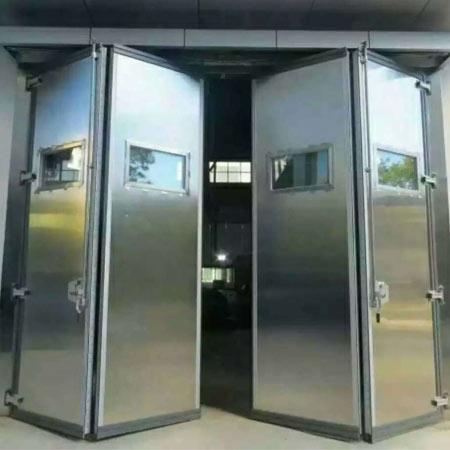 不銹鋼工業折疊門