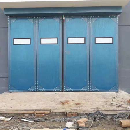 加固型工業(yè)折疊門